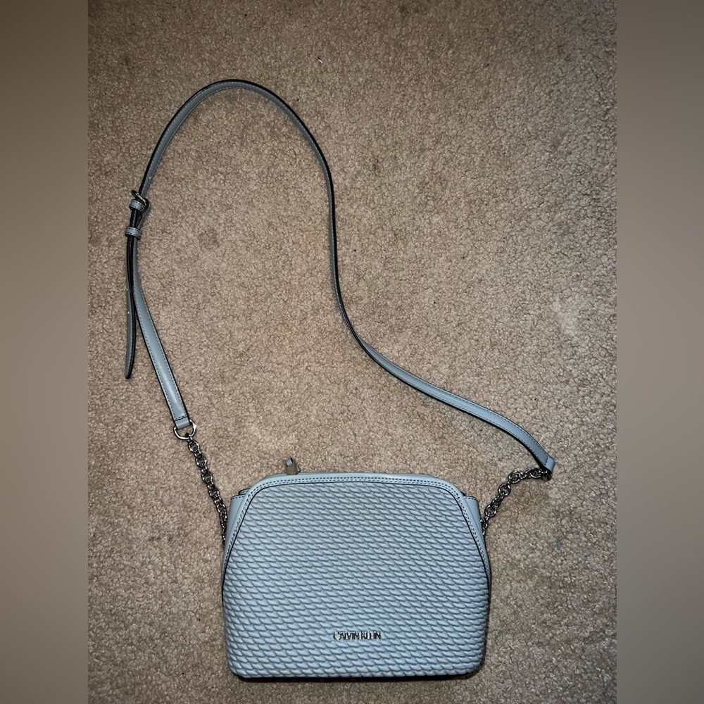 Calvin Klein crossbody bag, basket-style